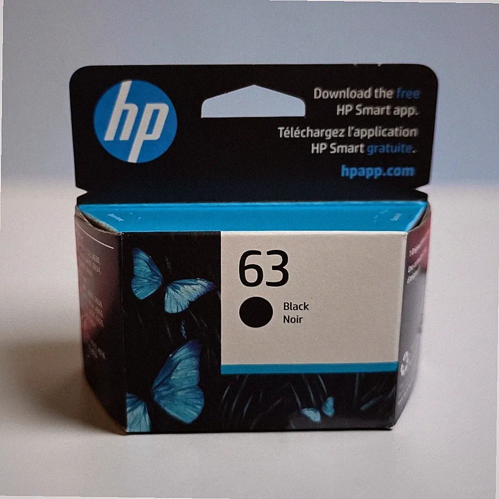 HP 63 Pigment-Based Ink