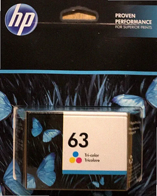 HP 63 (F6U61AN) Tri-Color Ink Cartridge Expiration Feb 2026