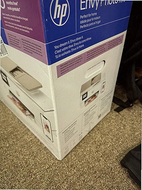 HP Photo Printer Envy Photo 7975 Wireless All-in-One Inkjet Printer + Free Ink