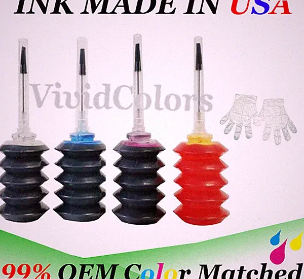Ink cartridge refill bottle for hp 65XL tool kit box hp 68 65 62 64 63XL K/C/M/Y